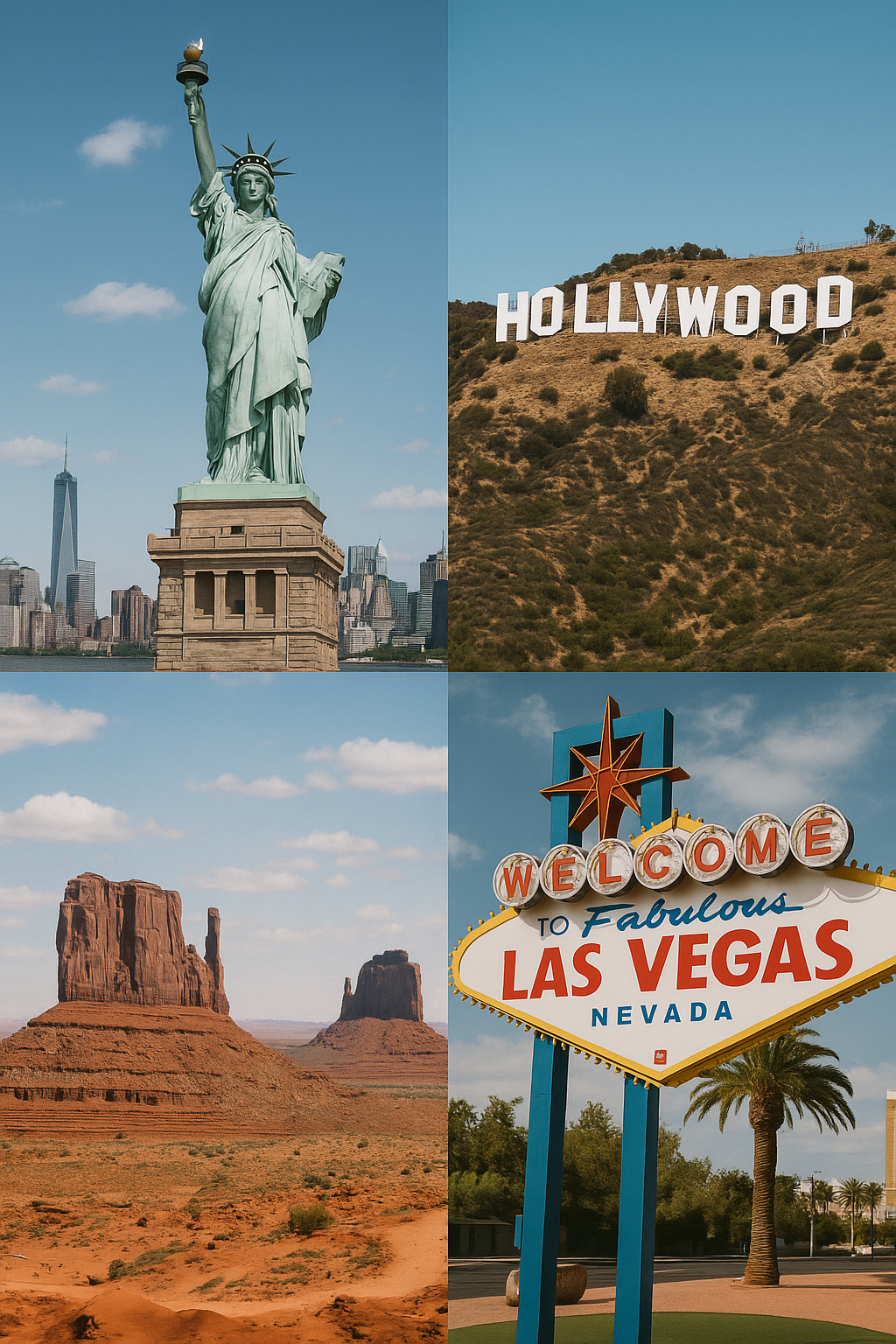 Picture showing travel activities in the US
